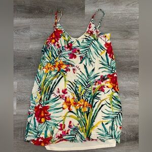 One Clothing Floral Dress Small - swimsuit cover - vacation dress - beach dress